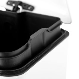 Cubo de basura Blanco Metal Polipropileno 12 L