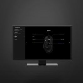 Logitech Ratón Gaming G502 Hero, Sensor HERO 25600 DPI, RGB LIGHTSYNC, Negro