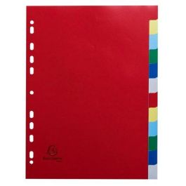 Separadores Exacompta Pp Flexible Opaco A4 12 Pestañas 11 Taladros Precio: 1.88999943. SKU: B1ATRZXM22
