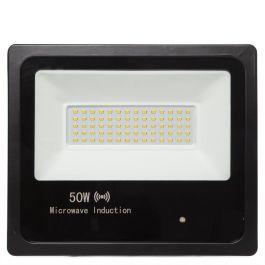 Foco Proyector LED 50W 6.000Lm 6000ºK IP65 Detector Movimiento Integrado 40.000H [1916-NS-HVFL50W-L-CW]