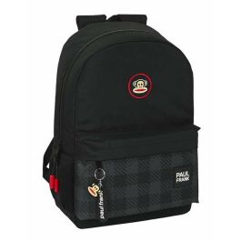 Mochila Escolar Paul Frank Campers Negro (30 x 46 x 14 cm) Precio: 20.50000029. SKU: S4307888