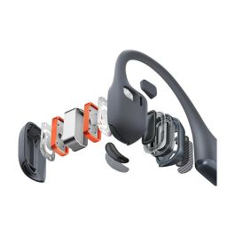 Shokz OpenRun Pro 2 Auriculares Inalámbricos Deportivos Negro IP55 Bluetooth 5.3 Sonido Premium Resistencia al Agua