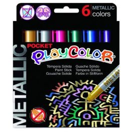 Tempera Solida Playcolor Metallic Pocket 5Gr. Estuche De 6 Colores Precio: 11.49999972. SKU: B1HPCMNYQ3
