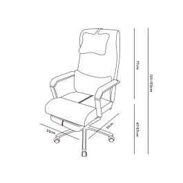 Q-connect Silla de Dirección Ravenna Simil Piel Base Metálica Altura Máx 1300 mm Anchura 670 mm Profundidad 730 mm Ruedas Premium Negro