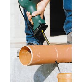 Wolfcraft 2296000 Hojas de Sierra de Sable CV, para Madera Blanda y Plástico, Cortes Rápidos y Finos, 300 mm, Pack de 2