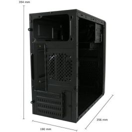 LC-Power 2014MB Midi Tower para PC, micro ATX/Mini-ITX, Color Negro, con USB 3.2 Gen 1