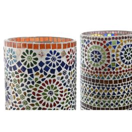 Lampara Sobremesa Shabby DKD Home Decor Multicolor 15 x 30 x 15 cm (2 Unidades) Lampara Sobremesa Shabby DKD Home Decor Multicolor 15 x 30 x 15 cm (2 Unidades)