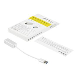 StarTech.com Adaptador USB 3.0 a Gigabit Ethernet RJ45 - Conexión de Red 1 Gbps para MacBook, Chromebook, Tablet, Windows, macOS, Linux, Chrome OS, Plug & Play
