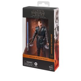 HASBRO Figura Articulada Anakin Skywalker La Venganza de los Sith Star Wars The Black Series 15cm con Sable de Luz