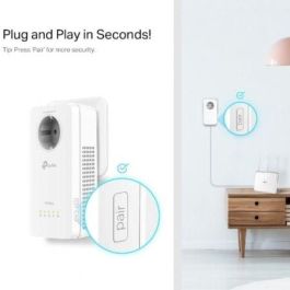 TP-LINK TL-WPA8631P router inalámbrico Doble banda (2,4 GHz / 5 GHz) Gigabit Ethernet Blanco