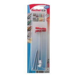Fischer Taco Duo Tec 10 SK + Tornillos para Cartón Yeso o Pladur, Blister 2 Unid