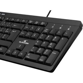 Bluestork BS-KB-MEDIAFIRST Teclado Multimedia con 10 Teclas, Diseño Elegante y Compacto, Membrana de Alta Calidad para Windows