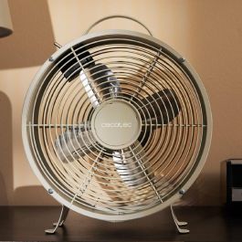 Ventilador de Sobremesa Cecotec EnergySilence 400 RetroDesk Beige 25 W