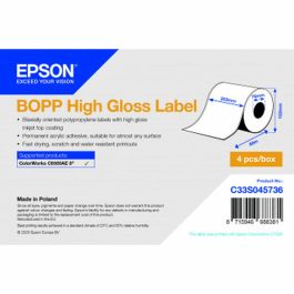 Etiquetas para Impresora Epson C33S045736 Brillante Ø 70 mm (4 Unidades) Precio: 144.50000048. SKU: B1C2YSMP32