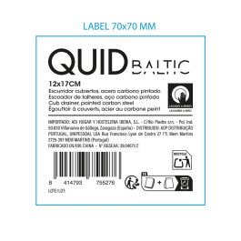 Escurridor Cubiertos Acero Pintado Baltic Quid 12x17 cm Escurridor Cubiertos Acero Pintado Baltic Quid 12x17 cm