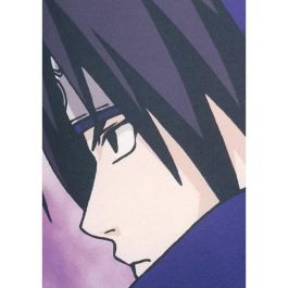 Naruto AAAZR86898 - Cojín de Microfibra Doble Cara Cuadrado - Naruto y Sasuke - 40 x 40 cm
