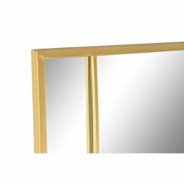 Espejo de pared DKD Home Decor Dorado Cristal Hierro 90 x 2 x 180 cm