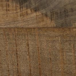 Escritorio Marrón-Negro Madera-Metal 120 X 50 X 77 cm