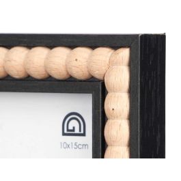 Giftdecor Portafotos Negro con Bolas 10x15 cm - Madera MDF y Vidrio (24 Unidades) Giftdecor Portafotos Negro con Bolas 10x15 cm - Madera MDF y Vidrio (24 Unidades)