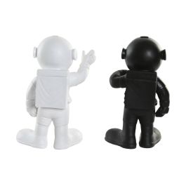 DKD Home Decor Figura Astronauta Moderno de Resina Blanco y Negro 13x27x20 cm Pack 2 Unidades DKD Home Decor Figura Astronauta Moderno de Resina Blanco y Negro 13x27x20 cm Pack 2 Unidades