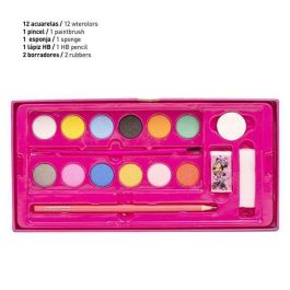 Set Papelería Coloreable Maletín Minnie Set Papelería Coloreable Maletín Minnie