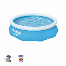 Bestway Kit Piscina Autoportante Redonda Ø3.05x H0.76m Fast Set Pools 3638L Filtro 1.249m³/h Cartucho Tipo I