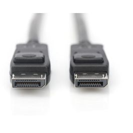 DIGITUS DisplayPort Anschlusskabel 3m 8K schwarz