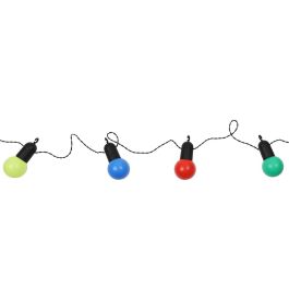 Home Deco Factory Guirnalda Solar 20 LEDs Color Plástico