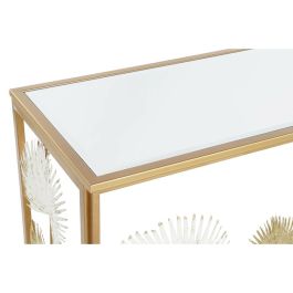 Consola Glam DKD Home Decor Dorado Blanco 37 x 80 x 108 cm