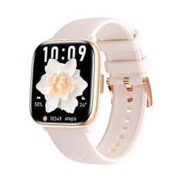 Myphone Reloj Smartwatch Pastel Gold Cream con Pantalla AMOLED 1,75', Resistencia IP67, Monitor de Salud y Notificaciones