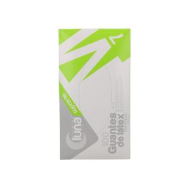 Luna Guantes de Látex S/Polvo Mediano 100 Unidades Precio: 8.49999953. SKU: S4257581