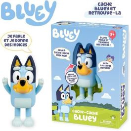 Bluey BLU0630996915752 Figura Electrónica Escondite Juego Interactivo Azul – Niños a partir de 3 años
