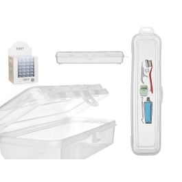 Estuche Multiuso Viaje Kipit 6.2x25x5 cm, Transparente, Plástico (48 Unidades) Precio: 48.50000045. SKU: B1A5JVK7QZ