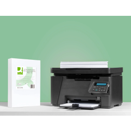 Q-connect Papel Fotocopiadora Ultra White Din A4 100 Gramos Paquete 500 Hojas
