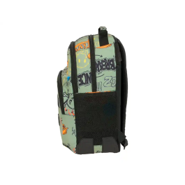 Safta Mochila Doble con Cantoneras Adaptable a Carro Graffiti 420x320x150 mm
