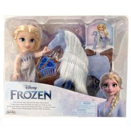 JAKKS PACIFIC Muñeca Elsa con Nokk Frozen Disney 15cm