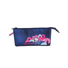 Hello Kitty Estuche Triple Forrado Personalizado - 44x30x20 cm