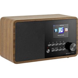 Imperial i110 Radio de Internet Digital WLAN con Función Media-Player, 5W RMS, WiFi, Madera