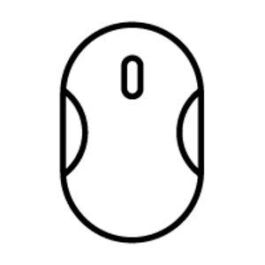 HP 920 Ratón Inalámbrico Ergonomico Vertical con Reposamuñecas