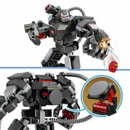 LEGO 76277 Marvel War Machine Armadura Robot, Robot de Juguete con 3 Cañones de Disparo, Personaje MCU