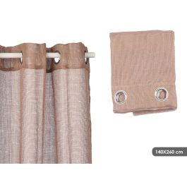 Giftdecor Cortina Marrón Relieve en Tela de Poliéster, 140x260 cm (6 Unidades) Precio: 55.94999949. SKU: B177C34ZSC