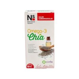 NS Omega 3 Chia 60 Cápsulas Precio: 16.5. SKU: B14B9Q48JW