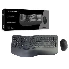 Teclado y Ratón Conceptronic 120849407101 Negro Qwerty Español