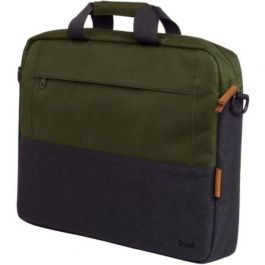 Trust 25245 Maletín Portátil Lisboa 15.6"/16" Verde RPET - Protección Antigolpes, Acolchado, Impermeable, Bolsillo Frontal, Correa Trolley Trust 25245 Maletín Portátil Lisboa 15.6"/16" Verde RPET - Protección Antigolpes, Acolchado, Impermeable, Bolsillo Frontal, Correa Trolley