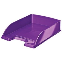 Leitz Bandeja sobremesa vertical WOW de plástico, color violeta, 255x70x357 mm, para documentos Precio: 15.49999957. SKU: B1K8HCTBVF