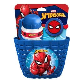 SPIDER-MAN Set Papelera + Botella + Timbre SPIDER-MAN Set Papelera + Botella + Timbre