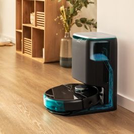 Cecotec 05665 Base de Carga con Vaciado Automático e Inteligente y Sistema PureFilter para Robot Aspirador Conga Home 10.000 - 2.5L