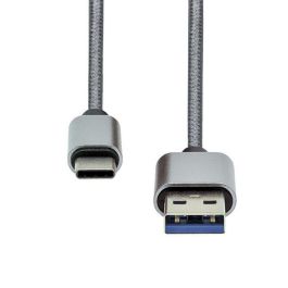 ProXtend USB-C to USB A 3.0 cable 1M Silver braiding ProXtend USB-C to USB A 3.0 cable 1M Silver braiding