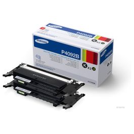 Samsung Kit de 2 Cartuchos de Tóner Negro Originales SU391A (CLT-P4092B) - 1500 págs. Compatible con CLP-310/315, CLX-3170 Series