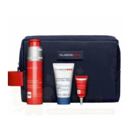Clarins Men gel 50 ml + limpiador 30 ml + gel de ojos 3 ml + miniatura serum 1u. Precio: 47.79000028. SKU: B1C3PQ53GQ